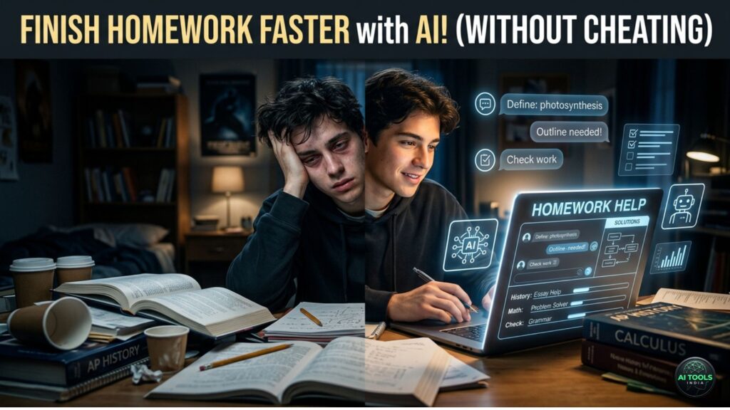 How to Use AI Tools to Finish Homework Faster Without Cheating