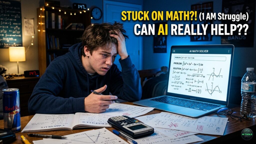 AI tools for students struggling with math homework