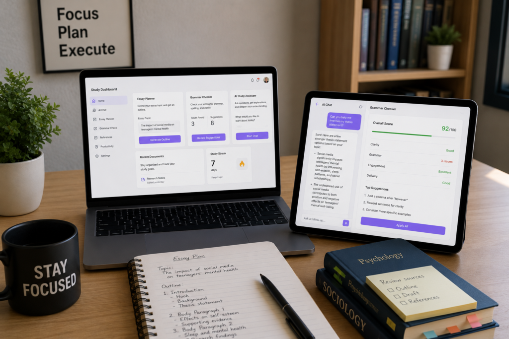 best AI essay writing tools for students