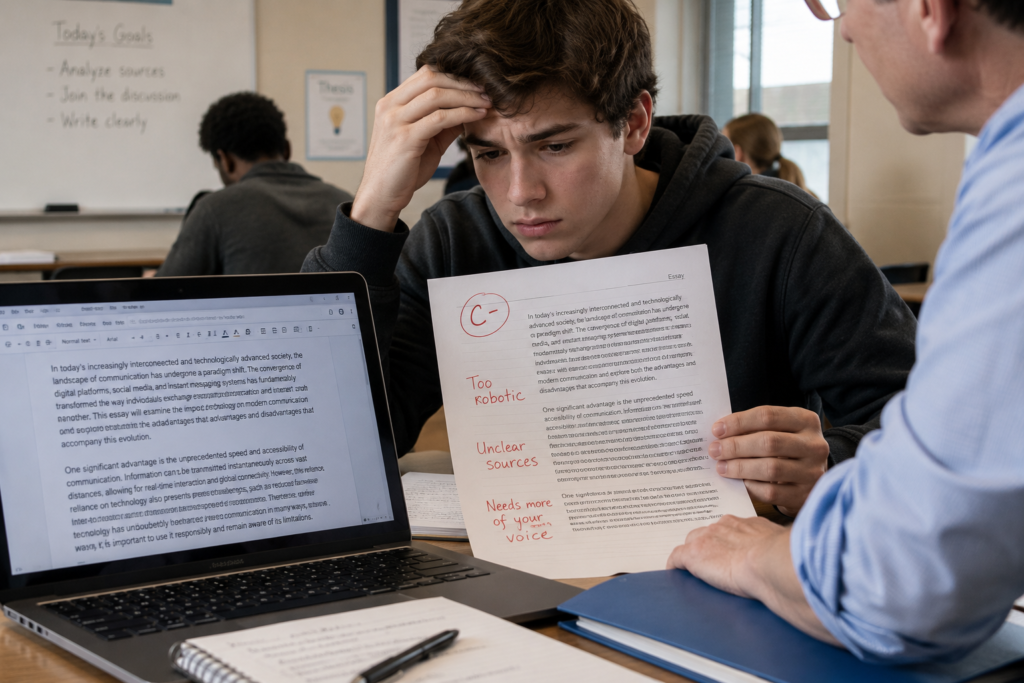 common AI essay mistakes students should avoid