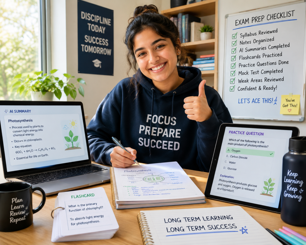 student remembering what they study longer using AI tools