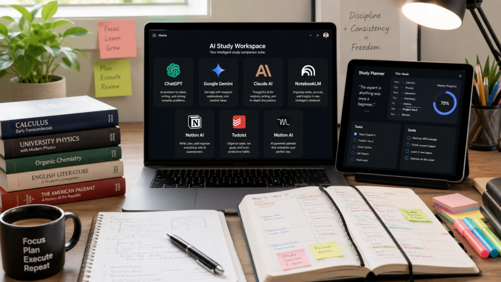 best AI tools for overwhelmed students