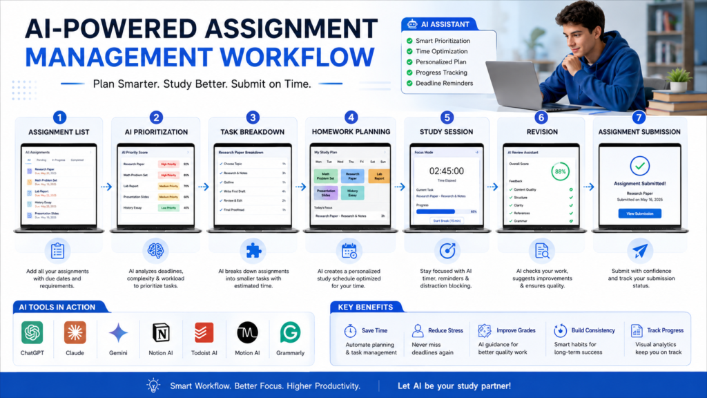 AI assignment management workflow