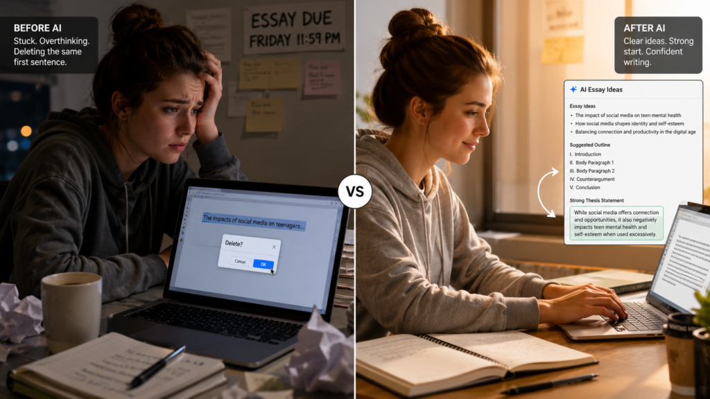 Recognizing Essay Writer's Block