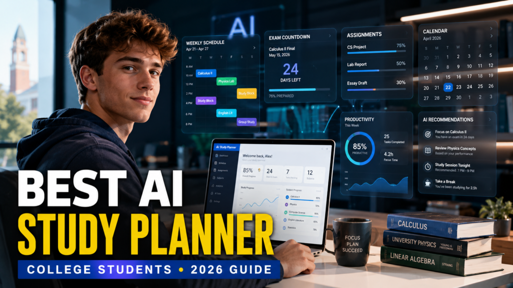 Best AI Study Planner for College Students