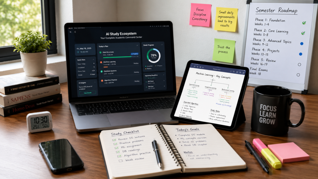complete AI study planning system for college students