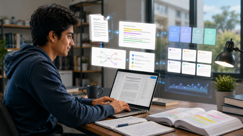 AI helping students study PDF documents faster