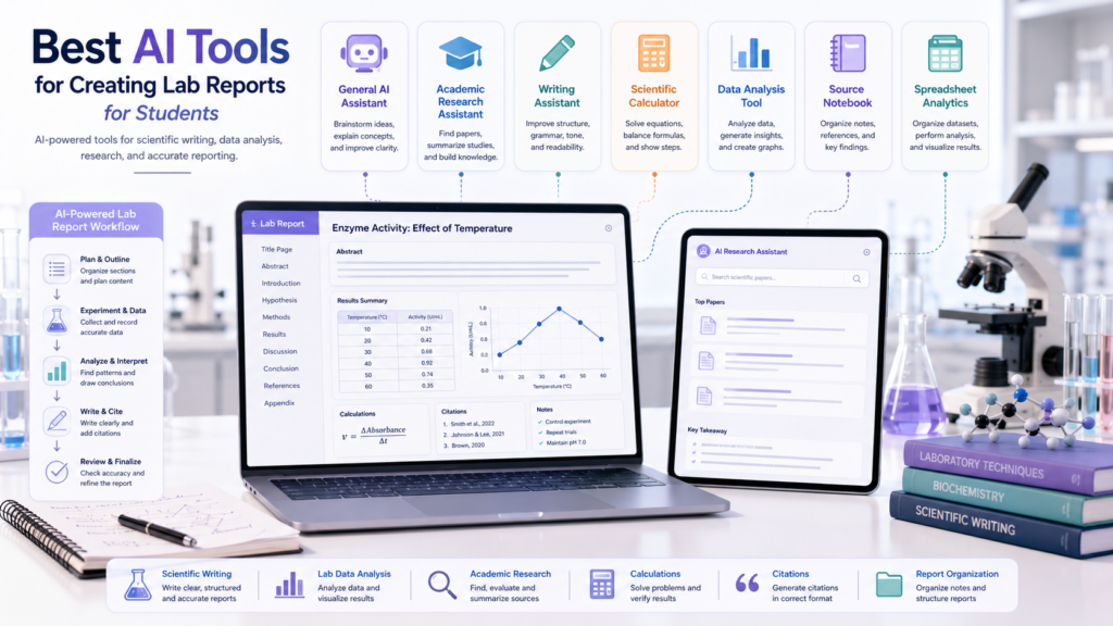 Best AI tools for scientific writing and laboratory data analysis