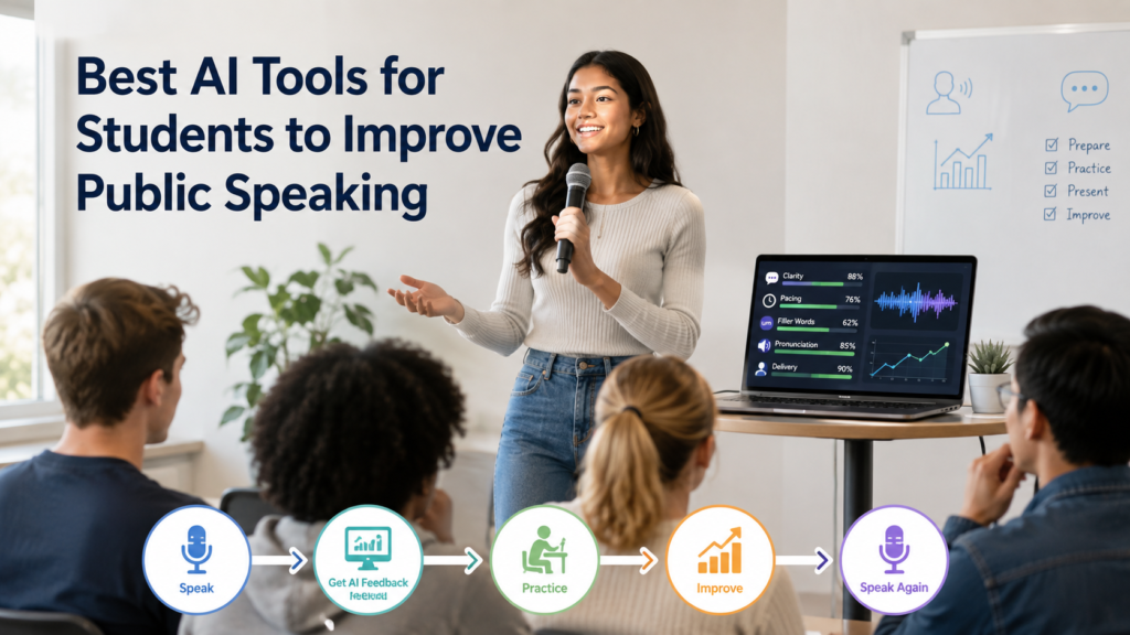 The Best AI Tools for Students to Improve Public Speaking