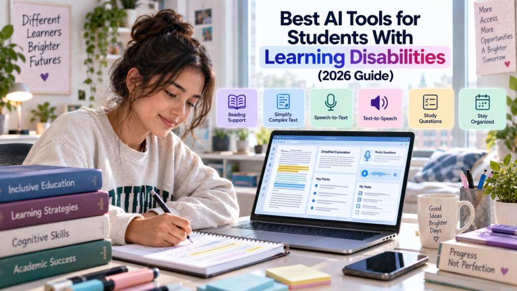 Best AI Tools for Students With Learning Disabilities 2026